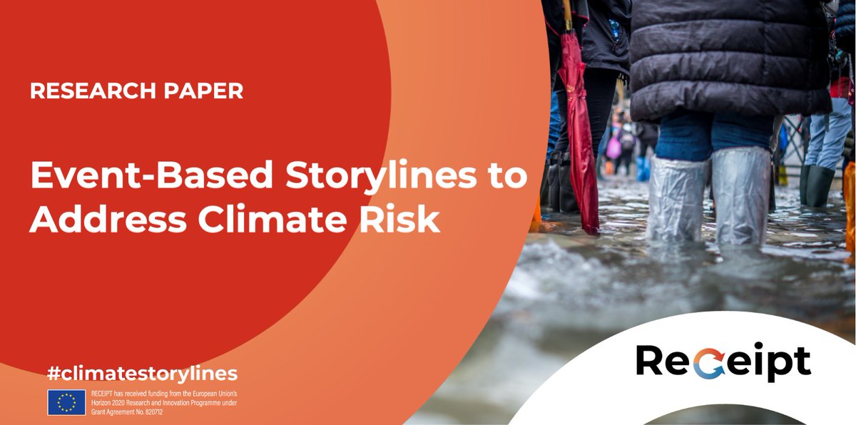 #DYK that past 🏜️ droughts, 🌪️ storms & 🌊 floods can help us deal with future climate disasters? Check out how our researchers are using past event-based storylines to address climate risks 👉 climatestorylines.eu/news-event/eve…
