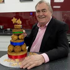 thatjameswest's tweet photo. I found this excellent image this morning of John Prescott with a celebratory pork pie cake and thought you all should see it too. https://t.co/DOr43cHMeq