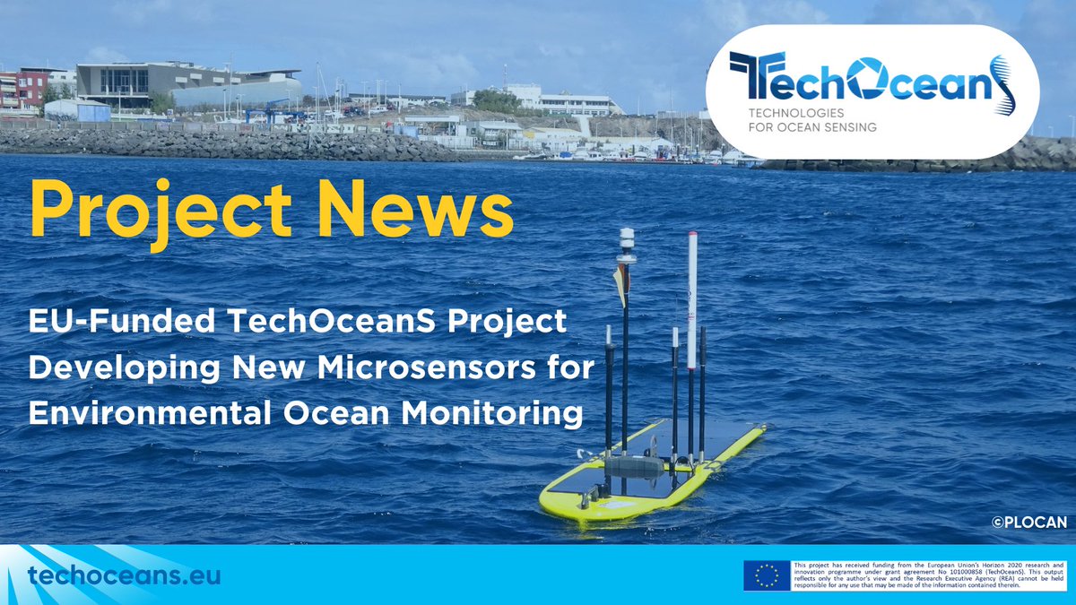 TechOceanS's tweet image. EU-Funded TechOceanS Project Developing New Microsensors for Environmental Ocean Monitoring

🌊The TechOceanS team is working on several types of microsensing technologies!

📖Learn more about the project&apos;s developments!👇
alphagalileo.org/en-gb/Item-Dis… 

#H2020 #oceanmonitoring  #EU