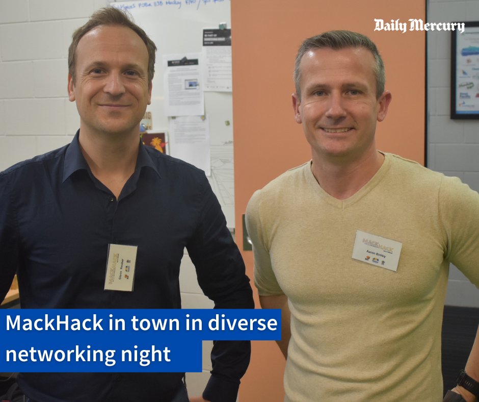 daily_mercury's tweet image. 📷📷 Check out the snaps from the #MackHack event held in Mackay, where some of Queensland's brightest minds networked over drinks: bit.ly/3l13hjW