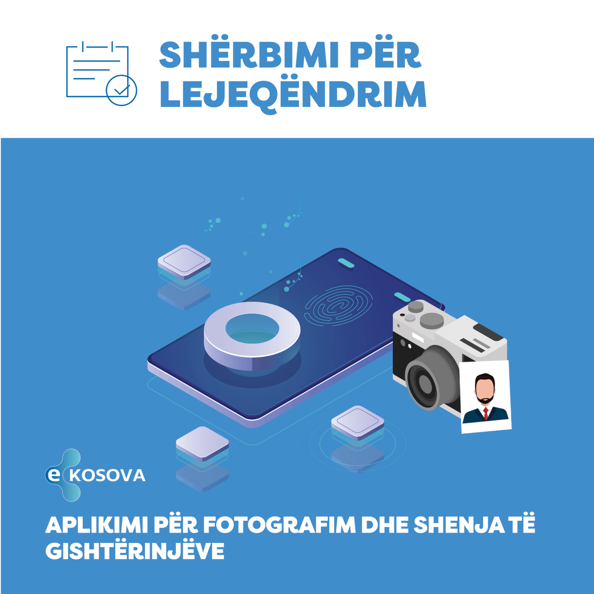 eKosovaplatform's tweet photo. 🟡 Qytetarë të nderuar,  #shërbimet: 
Aplikimi për lejeqëndrim për herë të parë
Aplikimi për vazhdim të lejeqëndrimit dhe 
Fotografim dhe shenja të gishtrinjëve
janë për ju, e gjitha kjo falë #eKosova 👍🏻https://t.co/ySLKcSHnVm
 #sherbimeelektronike #lejeqendrime #termine https://t.co/nOUFVi71xA