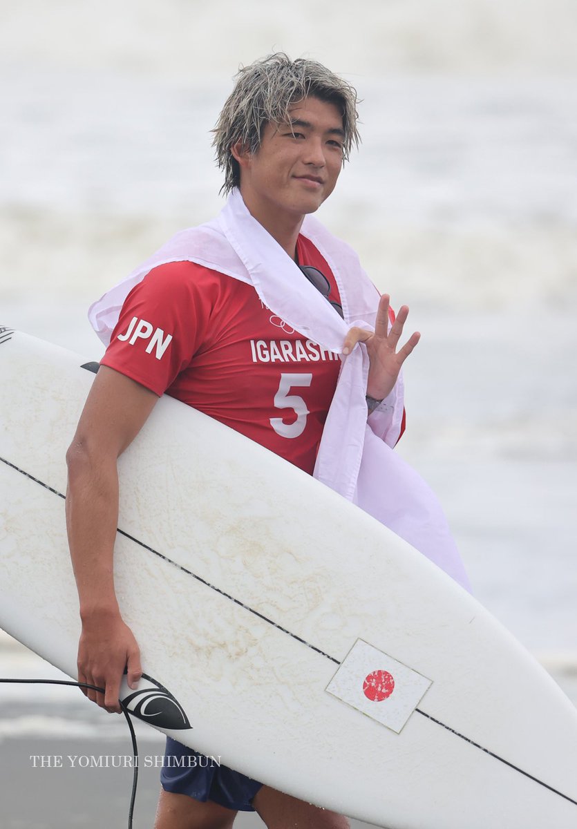 読売新聞写真部 S Tweet サーフィン 男子決勝 銀メダルを獲得した 五十嵐カノア 27日 釣ヶ崎海岸で 守谷遼平撮影 Tokyo Surfing オリンピック 銀メダル 写真速報 Trendsmap