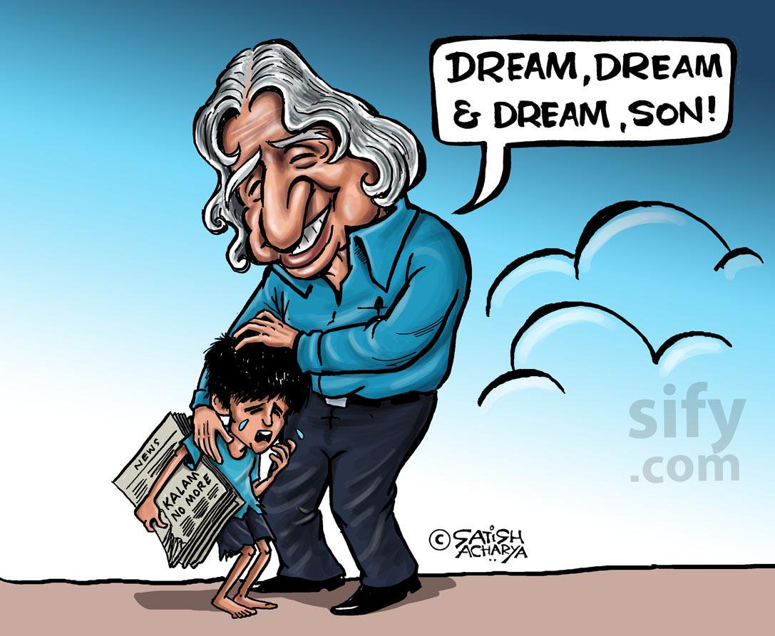 satishacharya's tweet photo. Dream, dream &amp; dream! Remembering Kalam sir on his death anniversary! #abdulkalam #Kalam https://t.co/mt4dt2gPAb