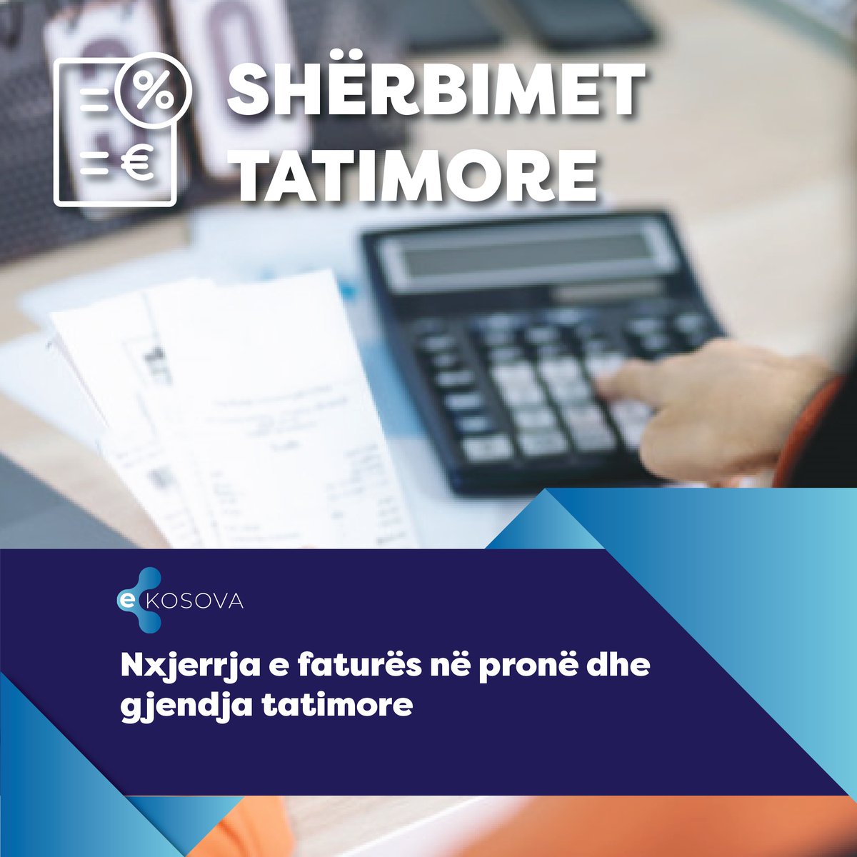 eKosovaplatform's tweet photo. 🟡Qytetar të nderuar, #shërbimet #tatimore janë për ju, e gjitha kjo falë #eKosova 👍🏻https://t.co/ySLKcSHnVm
.
.
.
#sherbimeelektronike 👩🏻‍💻#tatimeneprone https://t.co/z5uUWSoX0L