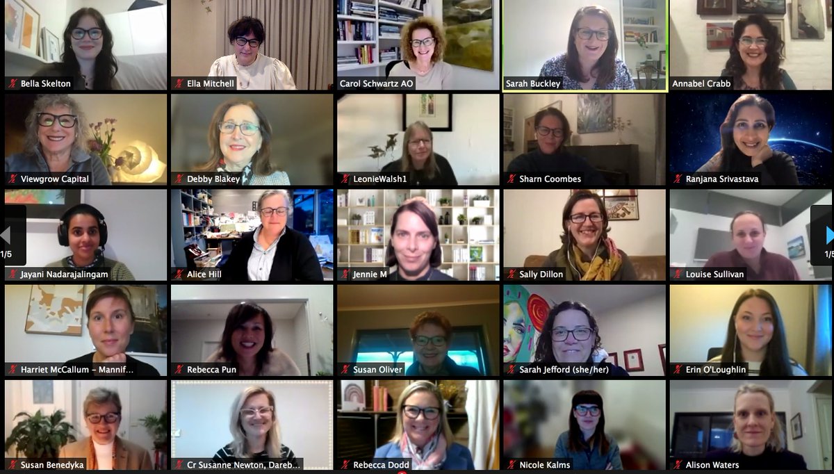 WLIAus's tweet image. We&apos;re thrilled to be in conversation with @annabelcrabb &amp;amp; the #PathwaystoPolitics community discussing #MsRepresented &amp;amp; the many gendered experiences #womeninpolitics face. Thanks, #AnnabelCrabb and all who shared their experiences and aspirations for a #genderequal workplace.