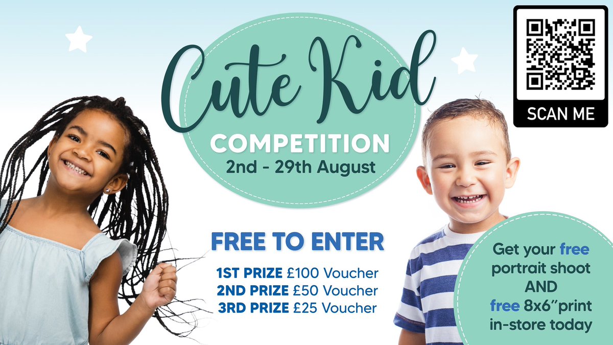 Starting soon! More info at maxphoto.co.uk/cutekid