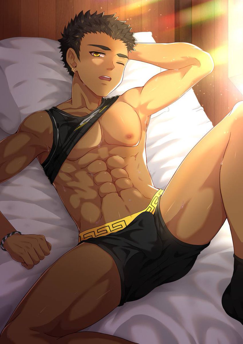 You see Kieran walking around the dorm room wearing an interesting pair of shorts. Maybe he wants some action in his life?
(Like and retweet ) thanks (stolen)