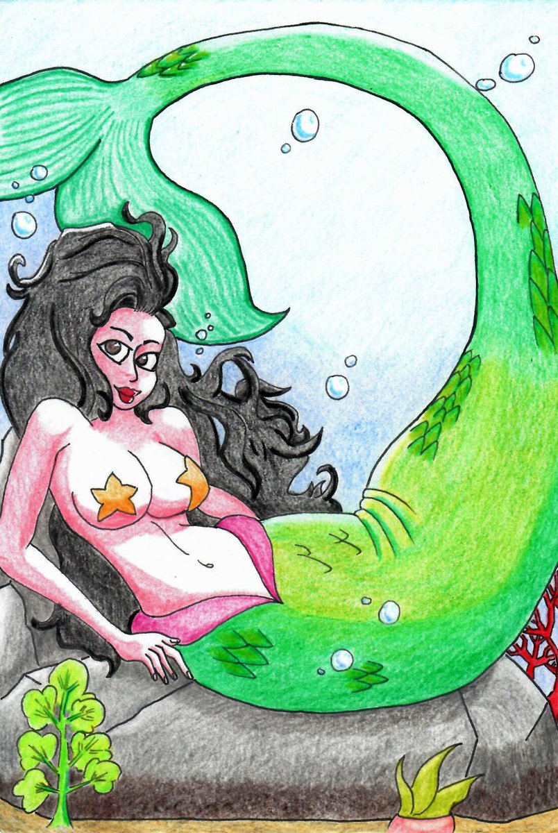irongajeel3's tweet photo. Redraw di una illustrazione trovata su instagram per il #mermay a pastello.
#pencil #pencilart #mermay2021 #mermaid #sea #fabelcastell #crayonartit #illustration #artwork #ArtistOnTwitter #artontwitter #traditionalart #art #artist #drawing #artshare #AOT #artistontwitter https://t.co/9IAcpgaoHZ