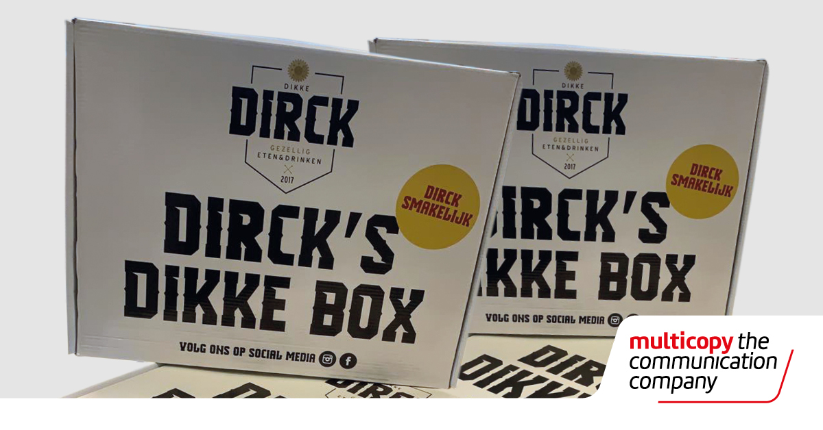 Laat je klant zien wie dat overheerlijke #eten 🥘 heeft verzorgd! Met jouw #logo op de #foodbox 🗃️ is dat altijd voor iedereen duidelijk #communicatie #opvallen #multicopy