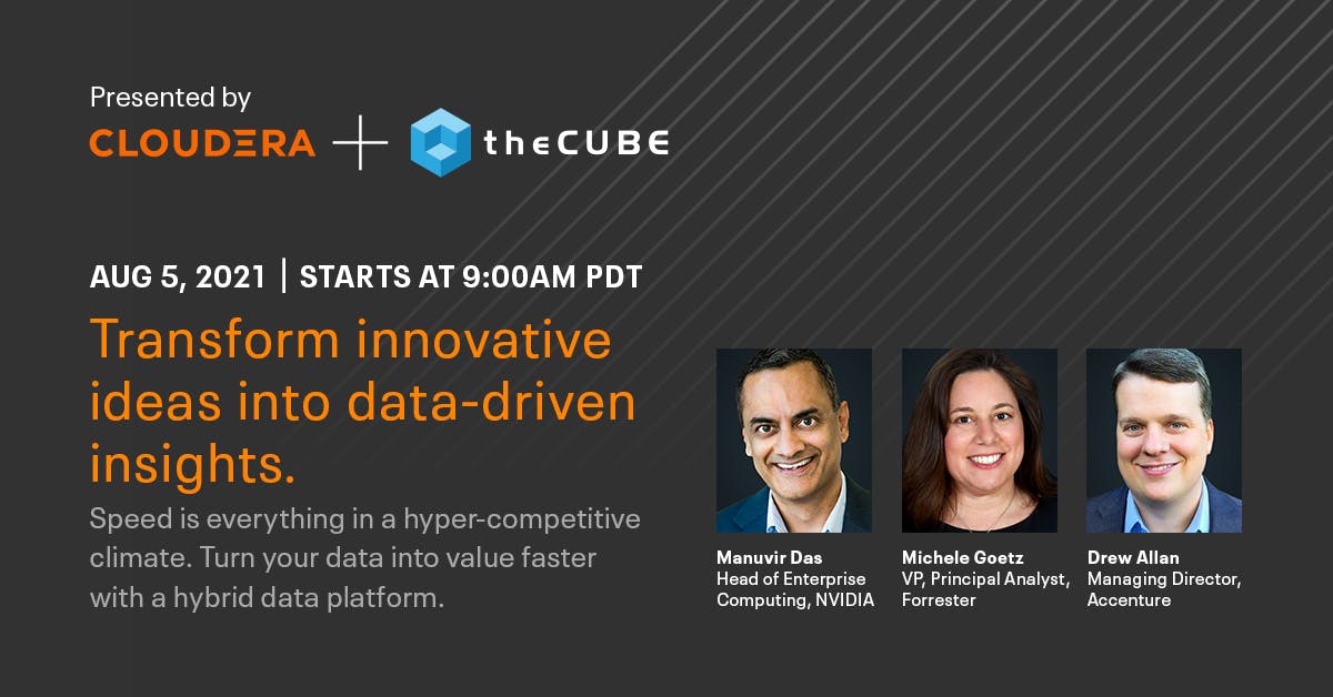 koljarockstroh's tweet photo. Turn your data into value faster. Join Cloudera, Forrester, NVIDIA and Accenture on Aug 5th to learn how. #HybridCloud https://t.co/Ib6sgXDy6X https://t.co/TMdYN7V2wt