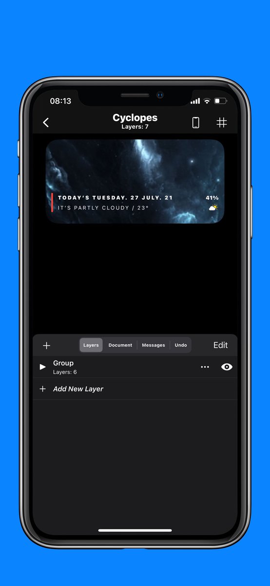 DesignByRoss's tweet image. Simple one is the best one! 😁 

You write to me in DM to make some simple ones, here is one of them! Enjoy 😉 

#iOS15beta3 #Widgy #setup