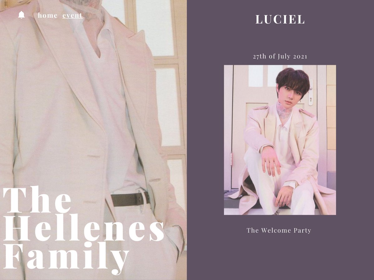 ⠀ ⠀          ⠀ ⠀          

⠀ ⠀            LUCIEL.⠀
⠀ ⠀          ⠀ ⠀       ㅤ
⠀⠀⠀⠀⠀⠀#HeyeneyBorahae  
⠀⠀⠀⠀⠀  #HellenesComingHome
⠀⠀⠀⠀⠀⠀#HellenesAwakening

⠀ ⠀