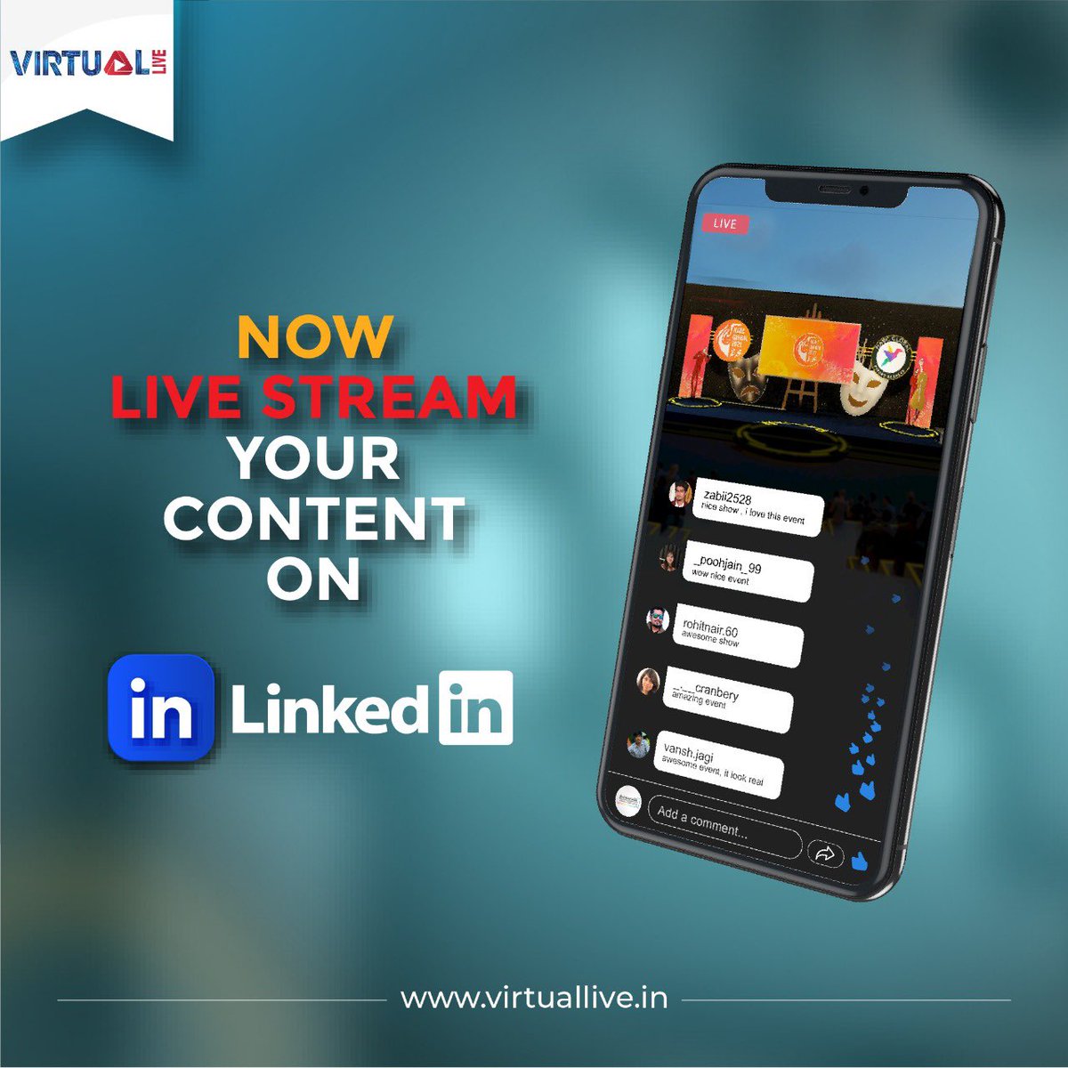 DJSandy42196587's tweet photo. #linkedin #LiveStreaming Explore more on live streaming on linked in with us for your content - https://t.co/i5lUZKnjoa https://t.co/boBFXKwbPA