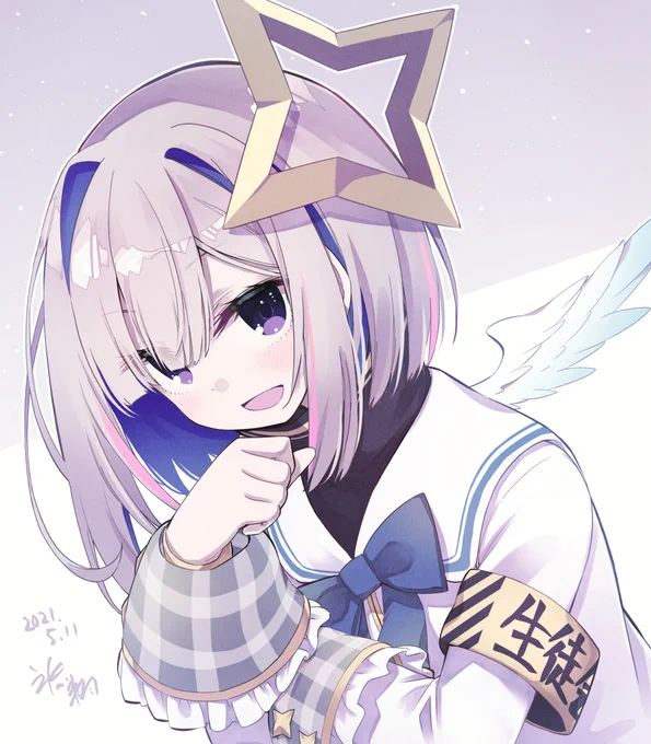 100万人行く前にUPしとかなければいけない80万記念絵とか色々 #ホロライブ #天音かなた https://t.co/RrmMZSgChj 