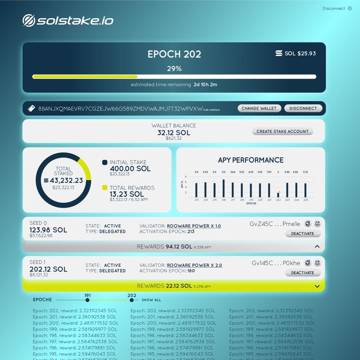 💡 Feedback time!
We're currently working through a visual update of solstake.io and would love to hear your thoughts on how Solstake can be visually (and functionally) better for you!

Tell us what you'd like to see now!🧐: discord.gg/9zhsw4e6hA