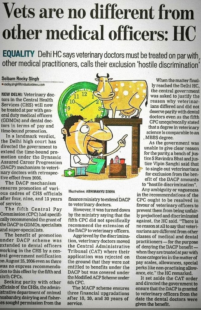 #Increase_Vet_Stipend 
सरकार कोर्ट आदेशकी अवहलना कर रही हैं, वेटेरिनर इंटर्न को MBSS इंटर्न के समान स्टाइपेंड क्यों नहीं?
<a href="/icarindia/">Indian Council of Agricultural Research.</a> <a href="/Dept_of_AHD/">Dept of Animal Husbandry & Dairying, Min of FAH&D</a>  <a href="/atul1chaturvedi/">atul chaturvedi</a> <a href="/PRupala/">Parshottam Rupala</a> <a href="/drsanjeevbalyan/">Dr. Sanjeev Balyan</a> <a href="/narendramodi/">Narendra Modi</a> <a href="/ashokgehlot51/">Ashok Gehlot</a> <a href="/AHDRajasthan/">Department Of Animal Husbandry, Govt Of Rajasthan</a> <a href="/KatariaLalchand/">Lalchand Kataria</a> <a href="/drarushimalik/">Dr.Arushi Malik IAS</a>
<a href="/presidentVCI/">Dr. Umesh C Sharma</a>