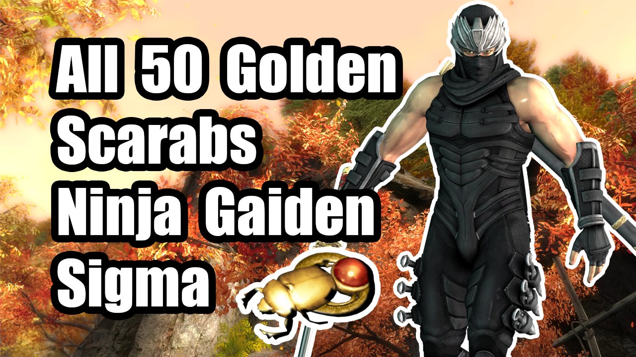 Team Ninja On Twitter Need Some Help Finding Those Golden Scarabs In Ninja Gaiden Sigma In The Ngmc Well Azzavhar From The Hayabusa Village Has Put This Together For Those Still Searching