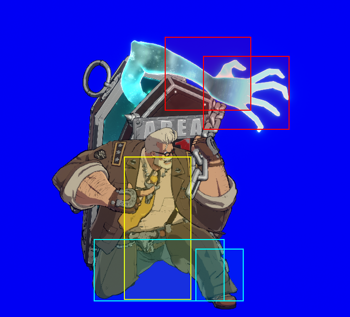 MergicMagaki's tweet photo. Goldlewis Dickinson Hitbox Thread
#GGST_GO
#GGST 
5P/2P/6P/jP https://t.co/q5Ien48OnE