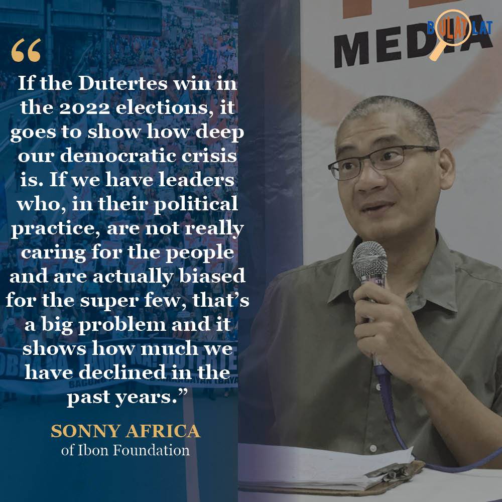 bulatlat's tweet photo. ICYMI: #UndoingDuterte | The real ‘Duterte legacy’ in Mindanao.
READ: https://t.co/aycoTdsmVG https://t.co/yX4m5wLGRT