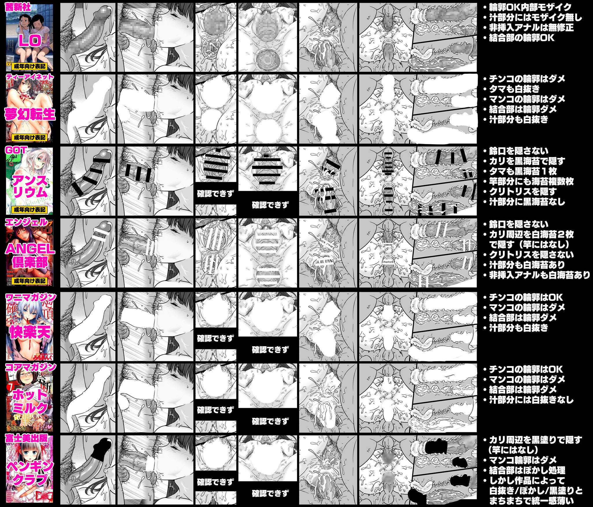 みけ@Skeb募集中 on X: @nametokotanuki 参考になるかわかりませんが各雑誌の修正基準では修正少量でも大丈夫かと思われます。  気になったとしたら修正微量のちんの方にもう一本線が欲しいかなーと感じました…！ t.coeoIG89kbd8  X