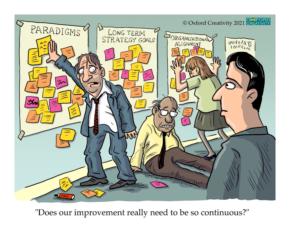 Continuous Improvement Cartoon