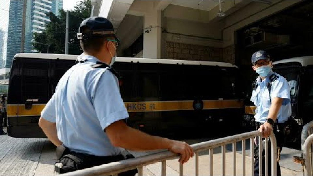 France24_en's tweet photo. ▶️ First person charged under Hong Kong's national security law convicted of terrorism • FRANCE 24 https://t.co/SQbZxpoV3Y https://t.co/QMx9n1i3KT