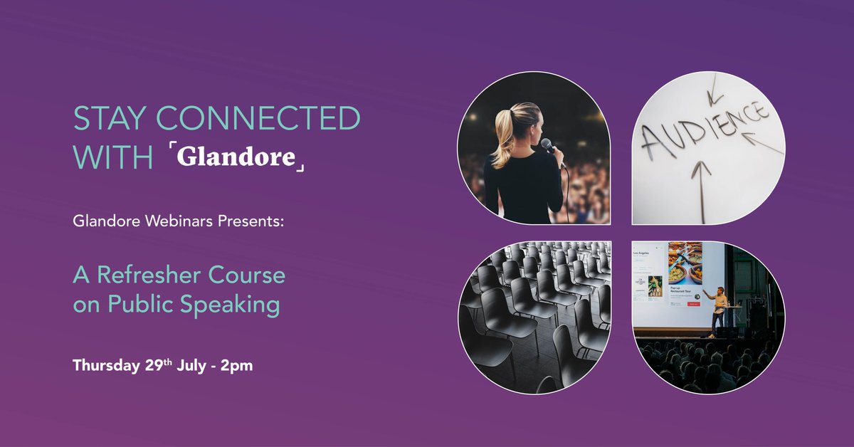 As many of us return to the office after speaking to a screen for over a year, the prospect of presenting live and in-person can be daunting! We will be joined by @DeannaO_Connor of @TheSpeakUpClub this Thurs for 'A Refresher Course on Public Speaking'!

bit.ly/2UxKHFh