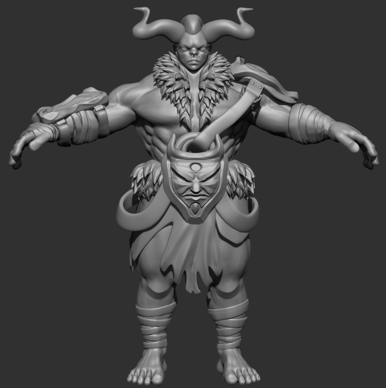 IamProd_3D's tweet photo. WIP sculpt for a project that i'm doing 

#3dart #stytlized #stylizedart #3dcharacterart #zbrush #stylizedcharacter #blender3d #characterdesign #blenderrender #zbrushsculpt #3dmodelling #3dmodel #gameart https://t.co/pGLzMrRsTN