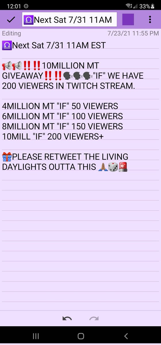 iTzJDDD's tweet image. 1️⃣0️⃣💰MILLION MT‼️Giveaway..
Saturday 11am EST 10MILL MT GIVEAWAY, 1 copy of 2K22 &amp;amp; 3 FREE RAY ALLEN GRINDS...Turn on Noti's! twitch.tv/itz__jd_ @Fade2justiN @xHymz_ @xJC2Kx @ronwrld_ @Cliff2_3 @JerichoPadrigon @Dallpaca @imjustisaac_ @tydebo24