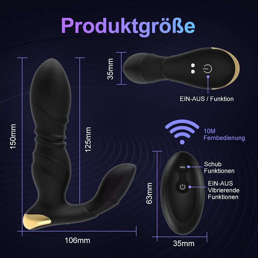 EMMA_SextoyDe's tweet photo. Schub Analvibratoren mit 8 Schubmodi und Vibrationsmodi
#newarrivals 🎉 #test4free
#vibrator #analsex #gaynrw #bdsm #LGBT #masturbastion #femboy #crossdresser #produkttest #amazonreviewer #Angebot #bisexual #sextoy https://t.co/SA9MCdavQt