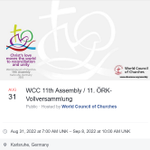 Photo by WCC Assembly (@WCCassembly)
