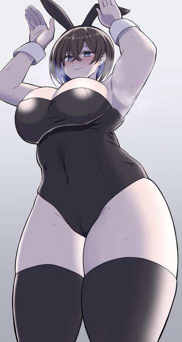 見上げバニー
#絵描きさんと繫がりたい 
#創作
#オリジナル 