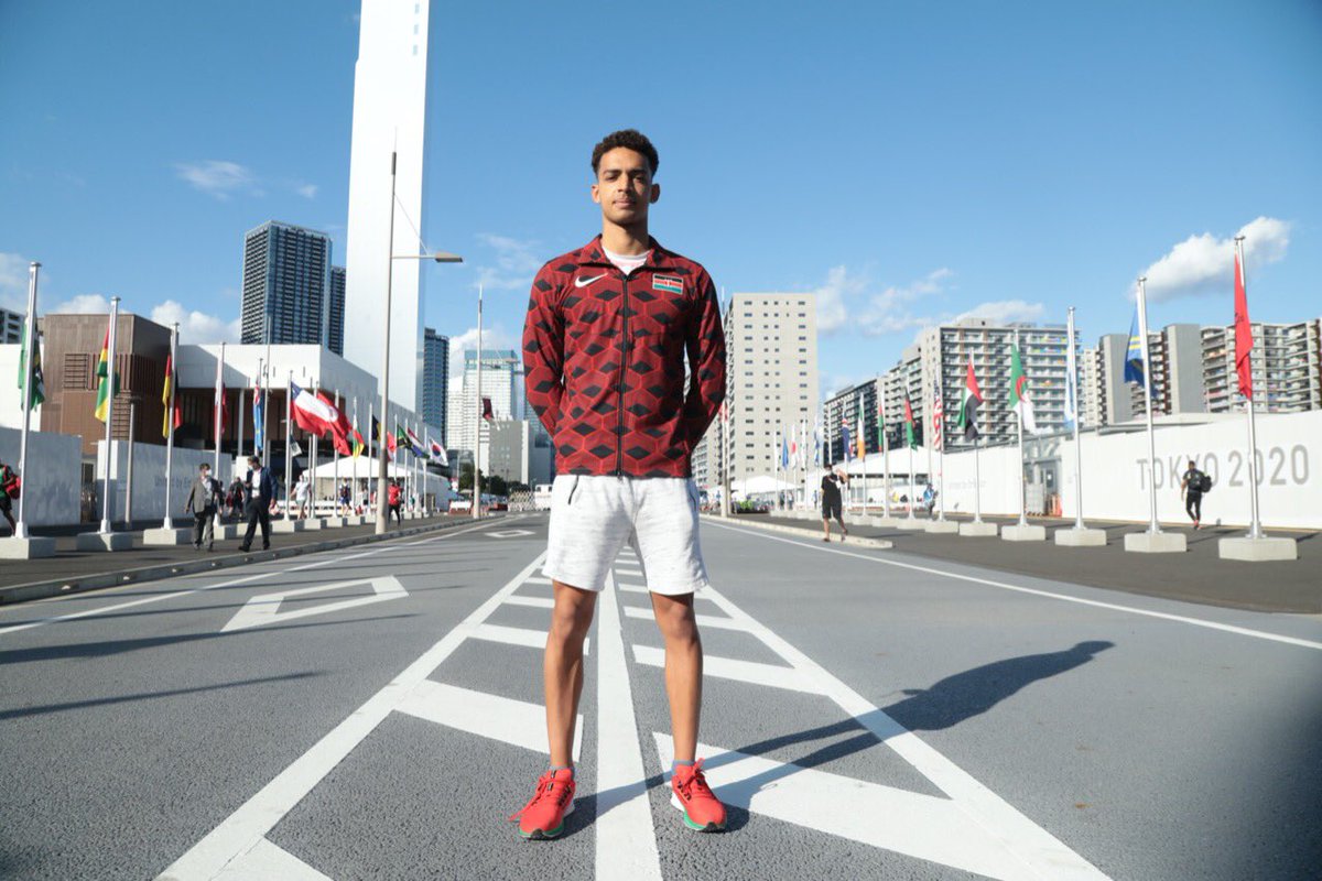 AMB_A_Mohammed's tweet photo. Also representing Kenya today at the Men’s 100m Freestyle Swimming is Danilo Rosafio.We wish you all the best.Let’s do this! #TeamKenya #YouAreTheReason https://t.co/mpypGYZX99