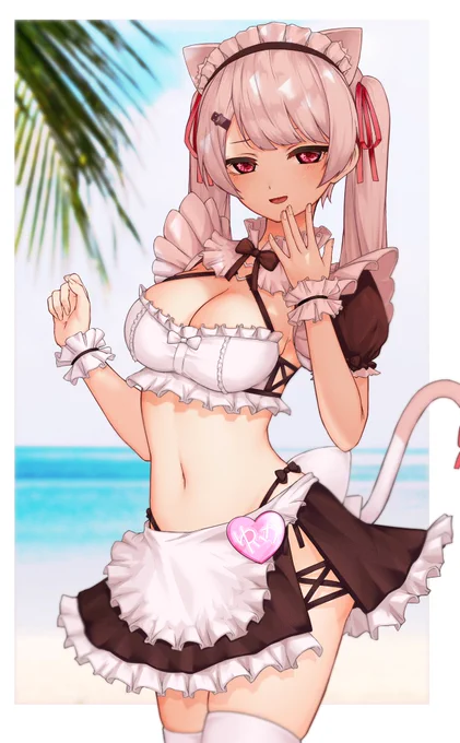 海の家メイド
#しいなーと 