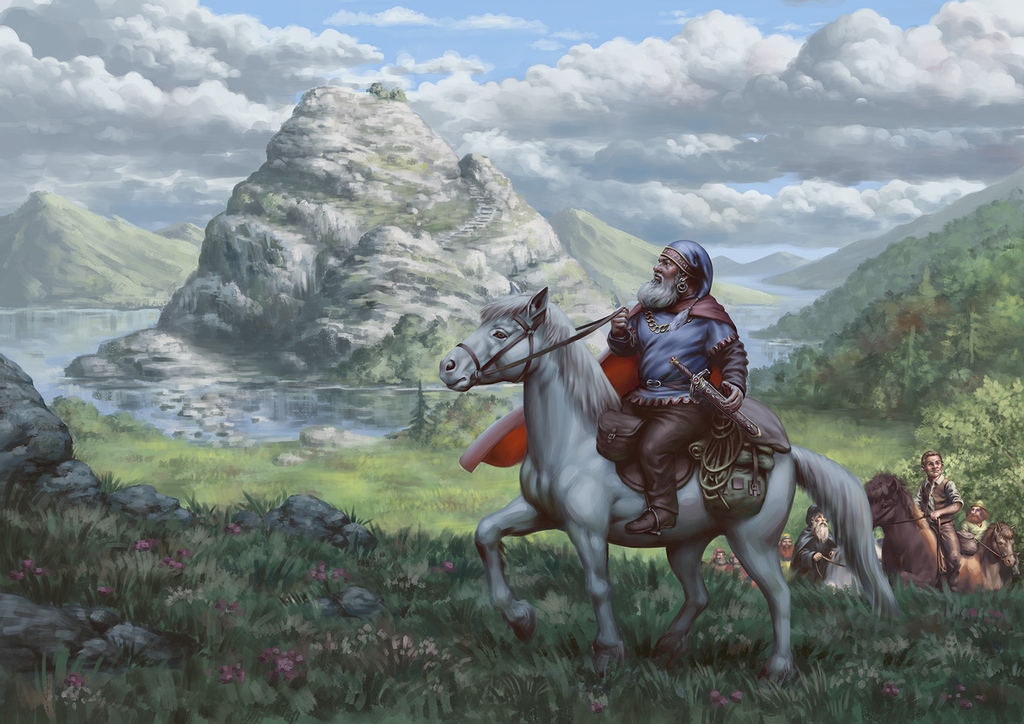 ThorbearArt's tweet photo. “[Beorn] called it the Carrock, because carrock is his word for it. He calls things like that carrocks, and this one is the Carrock because it is the only one near his home and he knows it well.”
— Gandalf https://t.co/MEIYCmBfI6