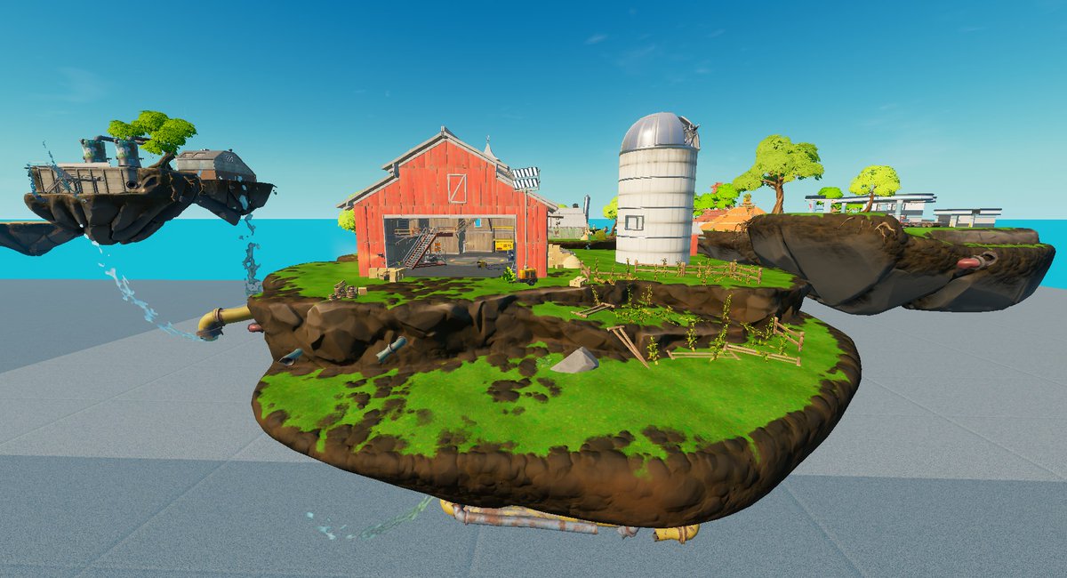 EndymionFN's tweet photo. All the new floating chunks for Corny Complex!

#Fortnite #FortniteLeaks https://t.co/hw3WY829NV