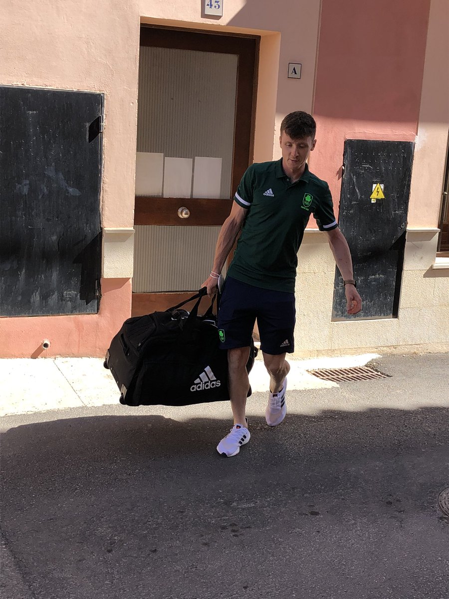 martinol's tweet photo. Having watched these boys grow into men, it’s a proud moment to see @MarkDowney03 and @FintanRyan1 leaving for @Tokyo2020 just now. @CyclingIreland @TeamIreland https://t.co/nVj3BZuDXn