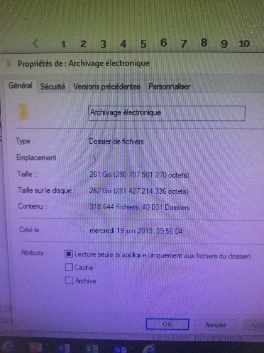 A l'aise l'archivage électronique ! On se revoit en 2025 quand j'aurai tout traité 👋