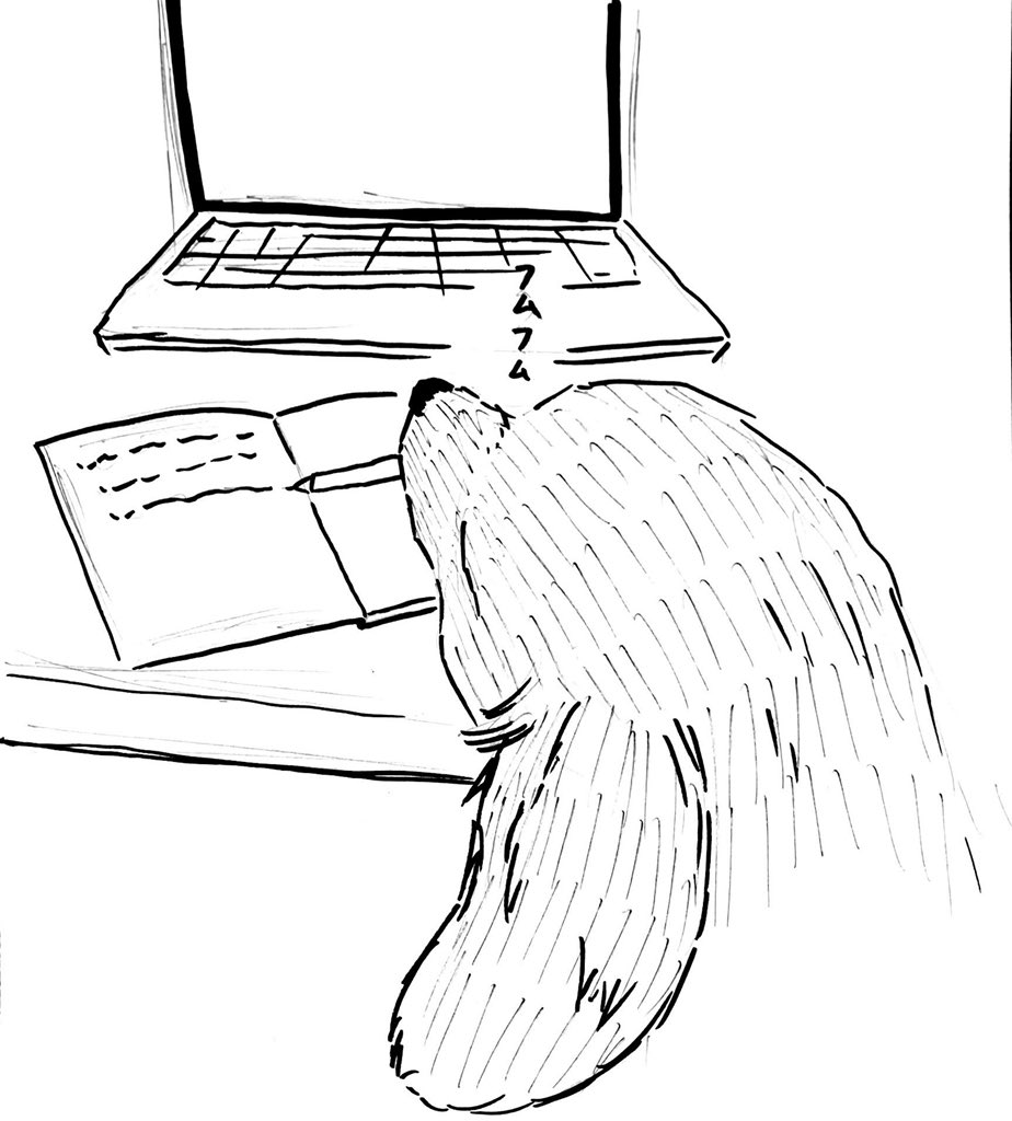 @Karaagegege7 お待たせしました!
勤勉なわんこさんですね!
見せていただきありがとうございますー!! 