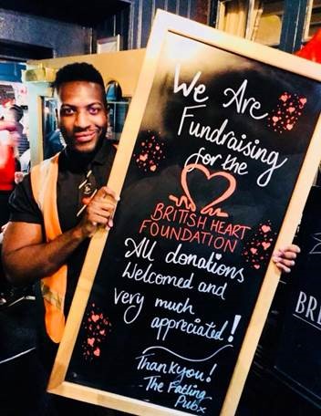 TheBHF's tweet photo. We’re delighted to announce the launch of our new partnership with @Stonegate_Group and we look forward to working together on exciting fundraising activities over the next six months! https://t.co/pDB78QWrNF