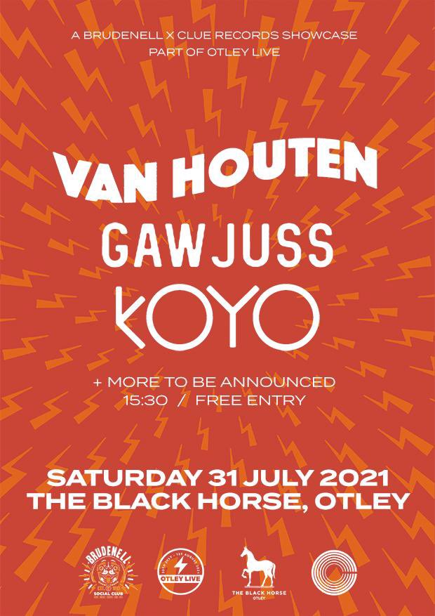 I have to tell you about this gig as part of <a href="/OtleyLive/">Otley Live</a> . Not seen a lineup like this in #otley for a very long time and that’s just for starters. More tba @koyoband @Gawjuss_band <a href="/vanhoutenuk/">Van Houten</a> <a href="/apubinotley/">The Black Horse Otley</a> .loads of other stuff going on too that weekend
