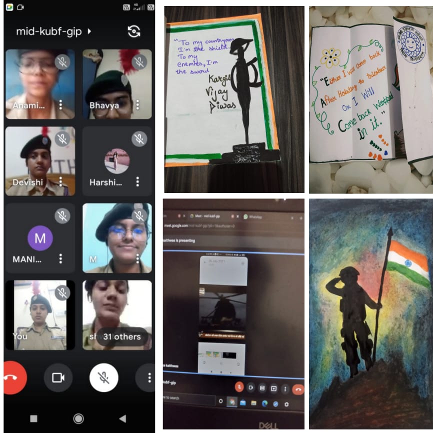 IeheNcc's tweet photo. On 26th July, 2021 Institute for Excellence in Higher Education, NCC Unit, BHOPAL marked the KARGIL VIJAY DIWAS by conducting number of activities under the guidance of ANO Mr. Manish Sharma, As chief guest Ex Sub Major Habib Khan joined us and shared his experiences of the war . https://t.co/5i3d4gA7Ak