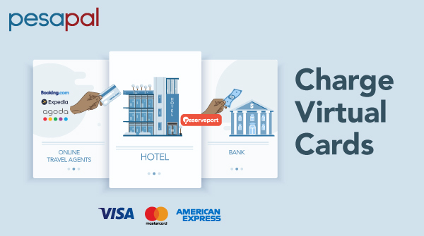 Pesapal's tweet photo. Cut out the wait and anxiety to process virtual card payments from OTAs such as Expedia, https://t.co/cYSEOWatJ2, and Agoda.
Sign up today to get Reserveport Virtual Card Terminal.
https://t.co/1B1F4XDbt7
#Tryusout https://t.co/i8eFejRTF4