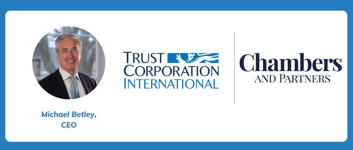 trustcorpci's tweet photo. We're proud to announce that @ChambersGuides has named us as a leading trust company in this year’s High Net Worth Guide. View the guide here: https://t.co/ExL1436Ypp #PrivateWealth https://t.co/VJc7mo1wTa