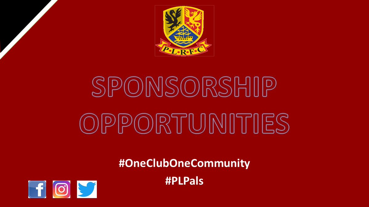 PrestonLodgeRFC's tweet photo. #PLSPONSOR OPPORTUNITIES
Lots of opportunities to support PLRFC
Shirts sponsor
Senior player sponsorship
Advertising
School of Rugby (youth teams)
Girls Youth Squad
Mini Rugby
Contact us for a chat about what works for you
PM
plrfcbusiness@gmail.com
Phone/text 07934677488 https://t.co/FuyjZaYx07