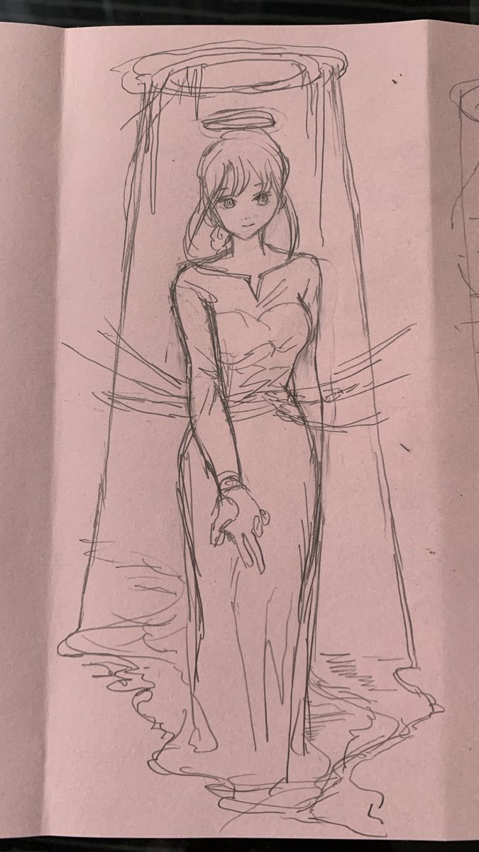inaka_rat's tweet photo. 下書きと完成 https://t.co/FRxRXcWr8o