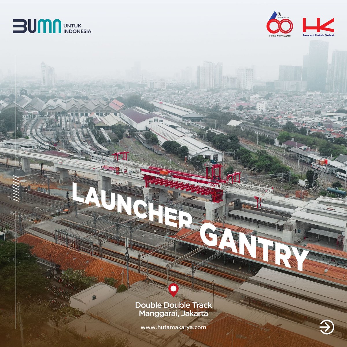 HutamaKarya's tweet photo. #Infrabuddies mungkin sering bertanya-tanya, gimana sih caranya menyambungkan beton-beton untuk pembuatan jembatan atau jalan layang? Ada alatnya #Infrabuddies yaitu Launcher Gantry. Yuk, simak selengkapnya di postingan berikut!

#HKnowledge
#HutamaKarya
#MenghubungkanKebaikan https://t.co/yu0x90wrGJ