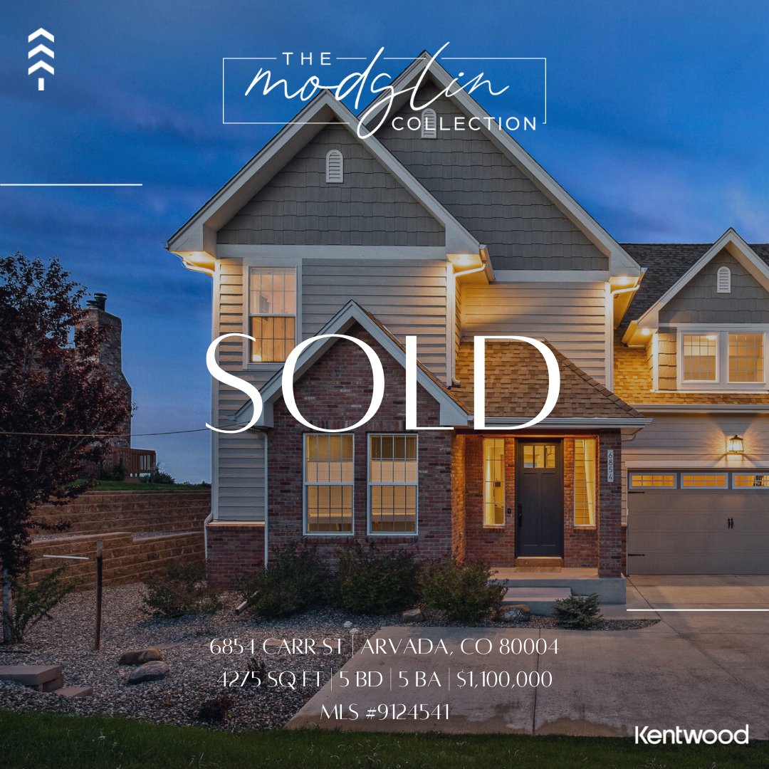 BrigetteModglin's tweet photo. Just Sold in Arvada! | 6854 Carr St, Arvada, CO 80004 | $1,100,000 
​This sale was bitter sweet in so many ways for my client.  I'm thankful and grateful I was able to help her purchase it back in 2018 and now sell it this year.  
​#justsold #arvada #widow #themodglincollection https://t.co/M1MtEFy4wQ