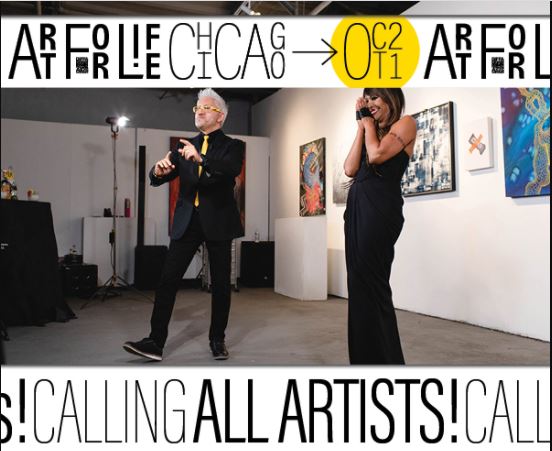 Only FIVE DAYS remaining for artists to enter their art for the @artforlifechicago auction!bit.ly/2VLq0G1 Please SHARE this post and help raise funds used to support those living with HIV/AIDS through our unrestricted grant program.www.artforlifechicago.org