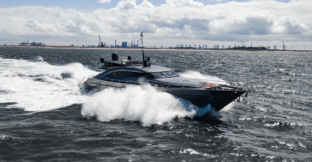 Look at this stunning Palmer Johnson Yacht that we registered in the Belize Ship Registry for Dutch Interest. 
Did you know that you can charter-out a private yacht commercially for 112 days ? Contact us for more info.